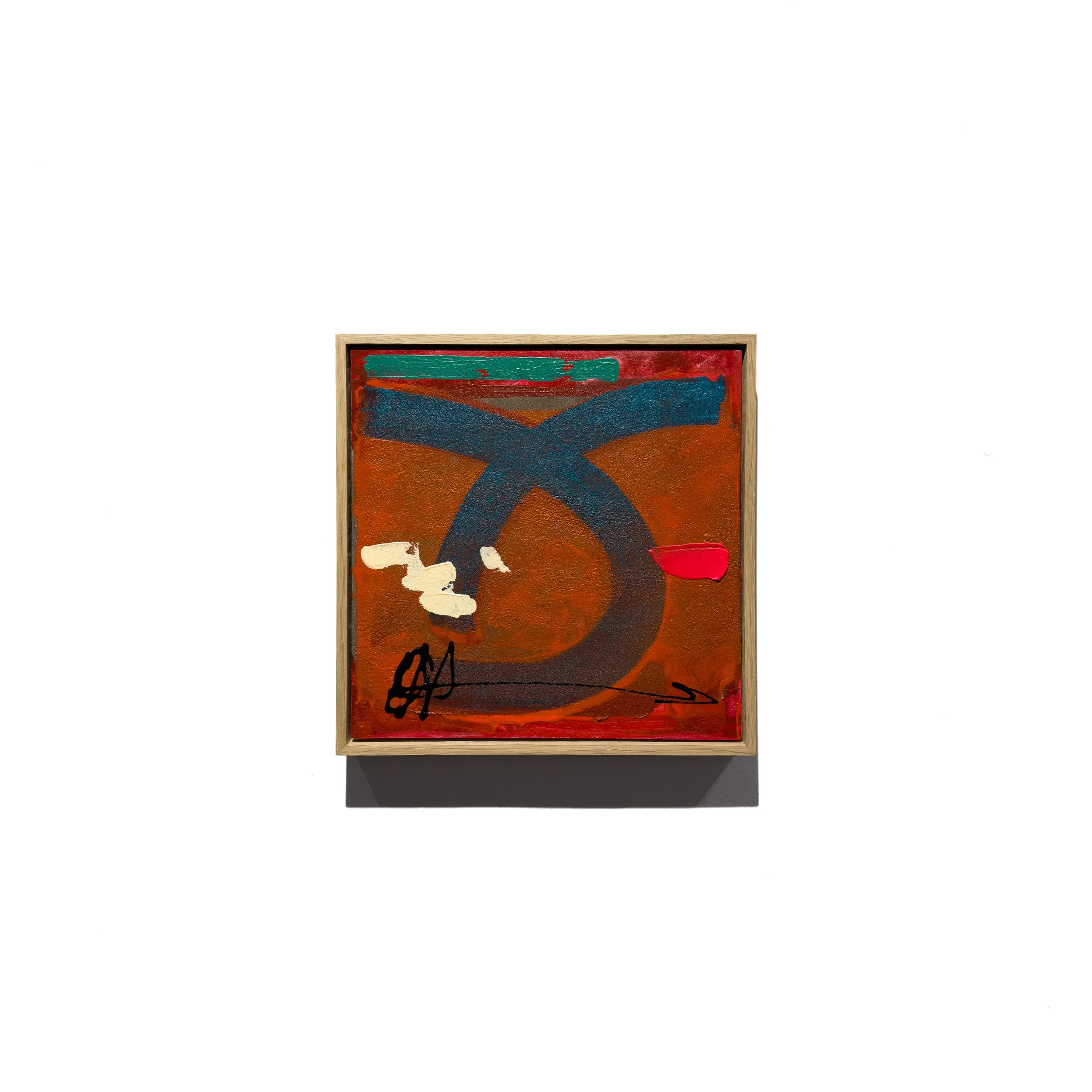 Jordi Artigas | Abstract Painting and Coffee Pigments | Matiz